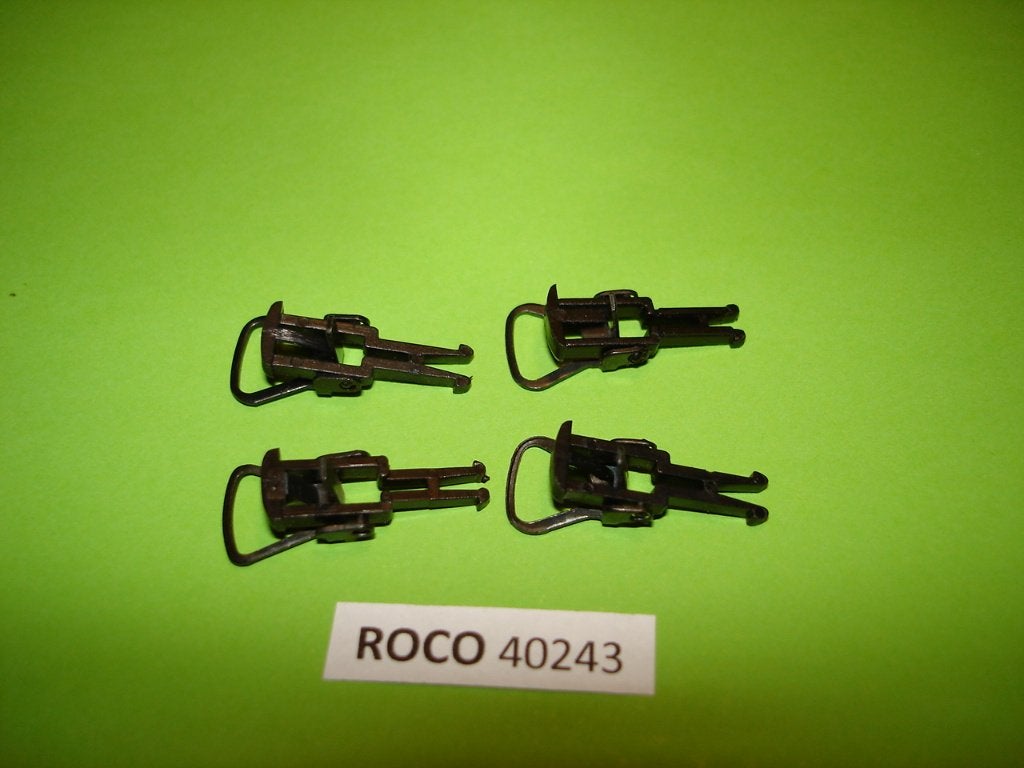 ROCO H0 beugelkoppelingen 40243 voor NEM-schacht, Gelijkstroom of Wisselstroom, Wagon, Ophalen of Verzenden, Zo goed als nieuw