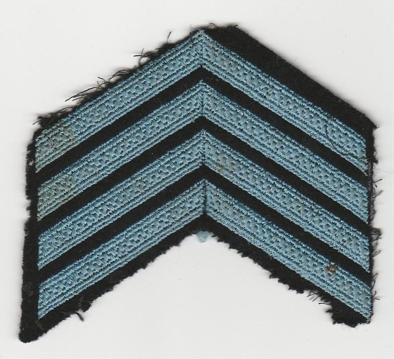 Streep / Chevron Kon Luchtmacht KLu - Sergeant-Majoor, Verzenden, Luchtmacht, Nederland, Embleem of Badge