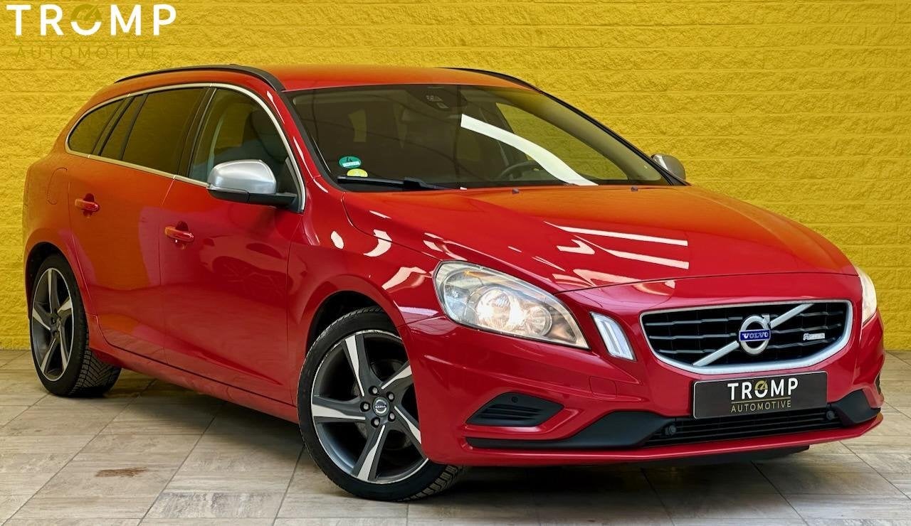 Volvo V60 2.0 D3 R-Design | ZEER MOOI! | NL | NAP, Auto's, Volvo, Euro 5, Gebruikt, 163 pk, Leder