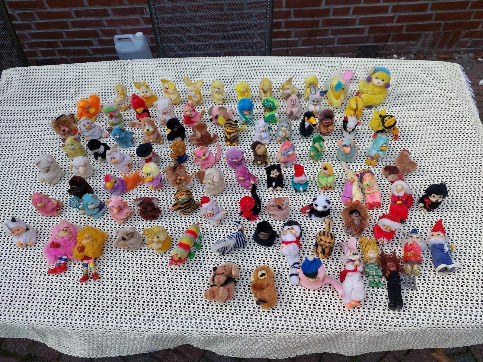 92 Vintage Knijppoppetjes uit de jaren '70 -, Ophalen of Verzenden