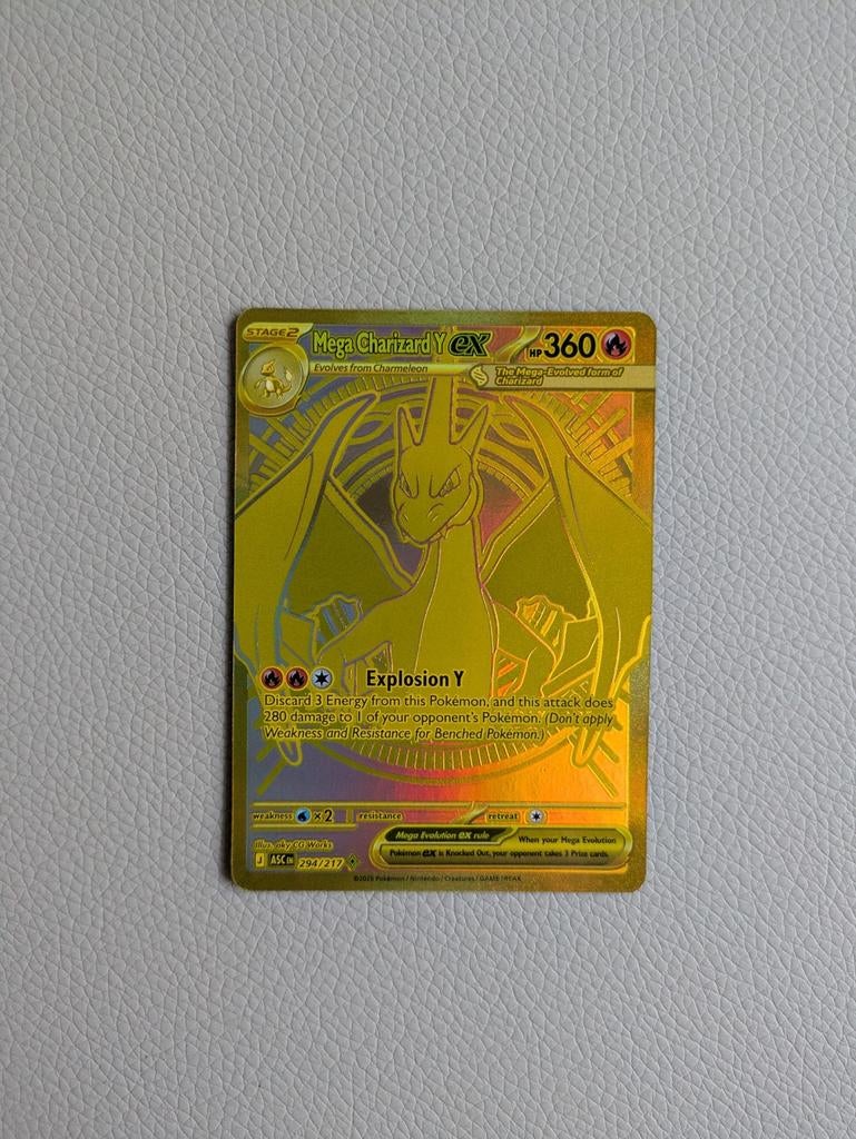 Mega Charizard Y EX - Ascended heroes, Ophalen of Verzenden