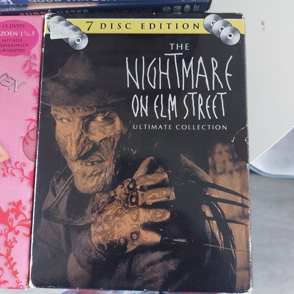 Nightmare on elmstreet box, Vanaf 16 jaar, Ophalen, Zo goed als nieuw, Boxset