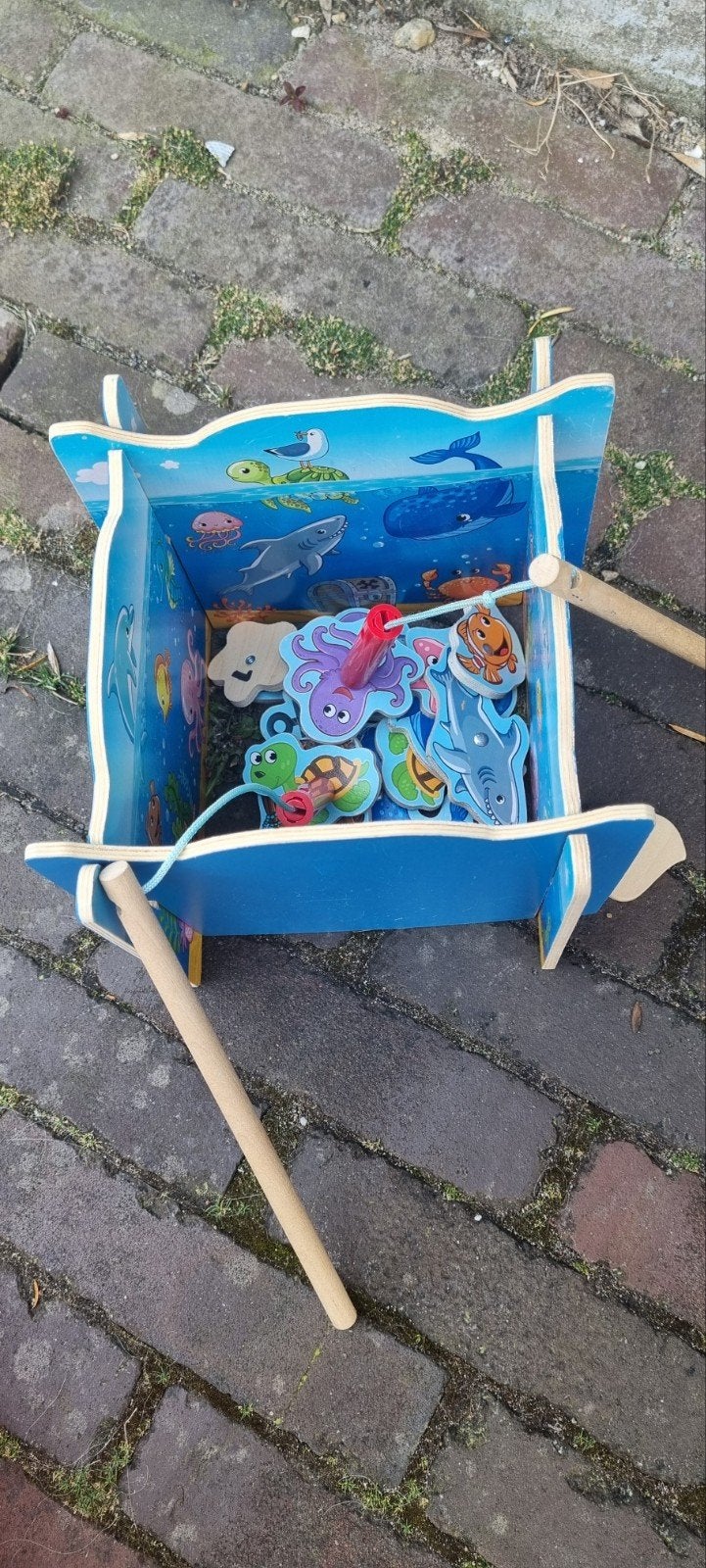 Leuk Hengelspel met Zeedieren voor Kinderen, Ophalen of Verzenden, Gebruikt, Jongen of Meisje