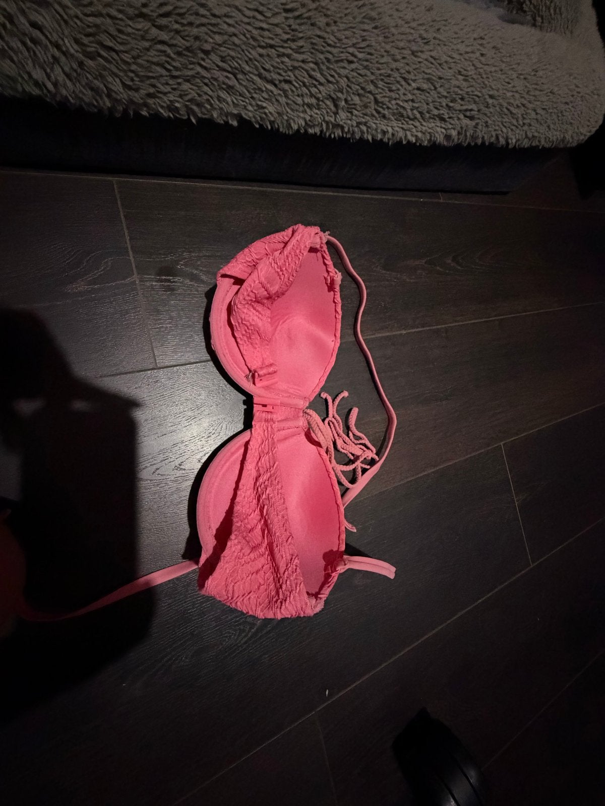 Hunkemöller Doutzen collectie bikinitop cup D omtrek 75, Kleding | Dames, Verzenden, Gedragen, Roze, Bikini