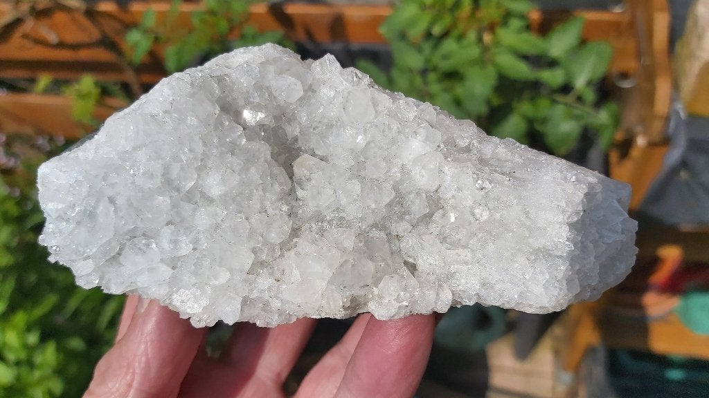 RB134 Calciet Anduze Gard Frankrijk #verzameling #collectie, Ophalen of Verzenden, Mineraal