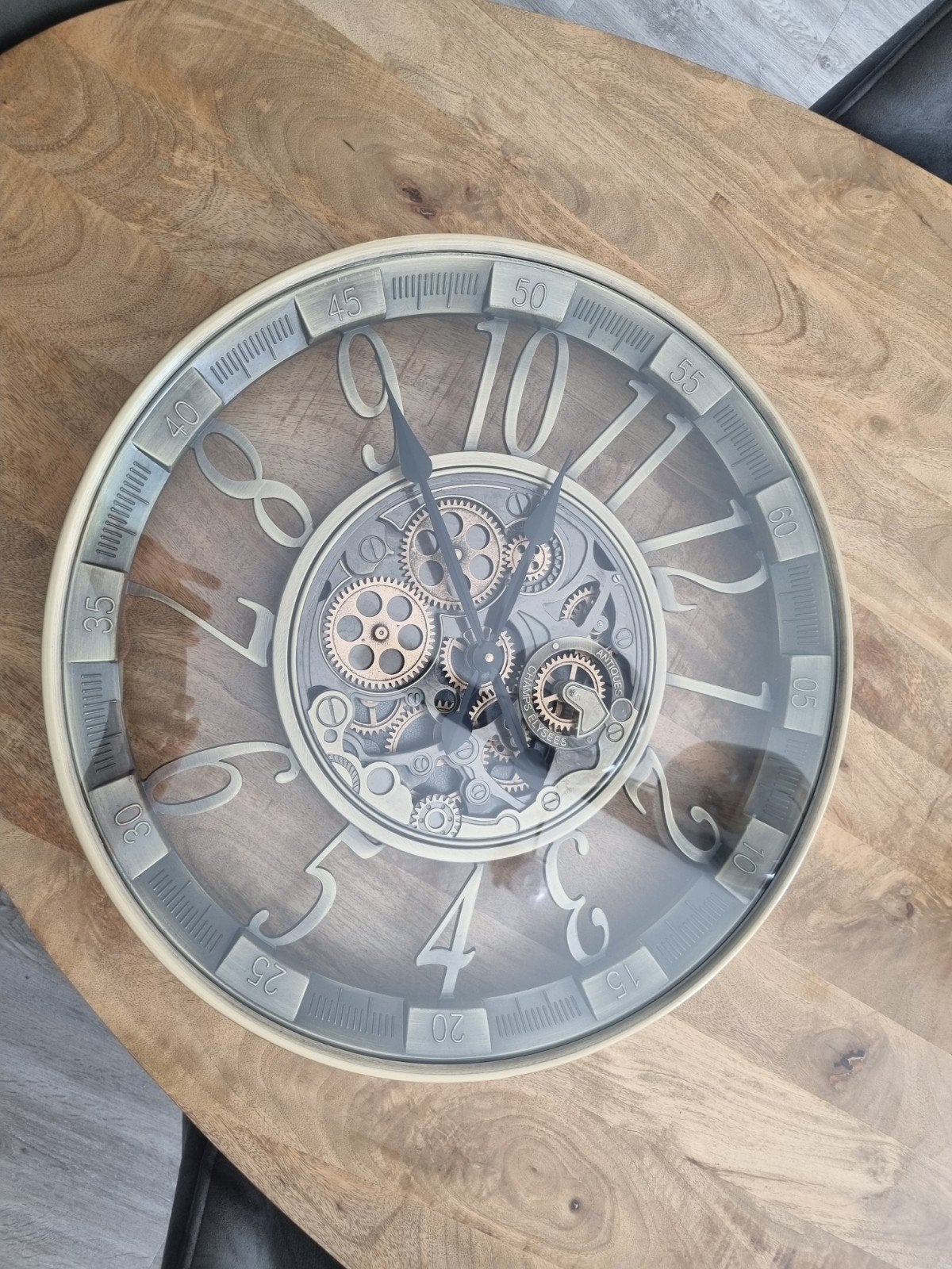 vintage wandklok, Ophalen, Gebruikt, Wandklok