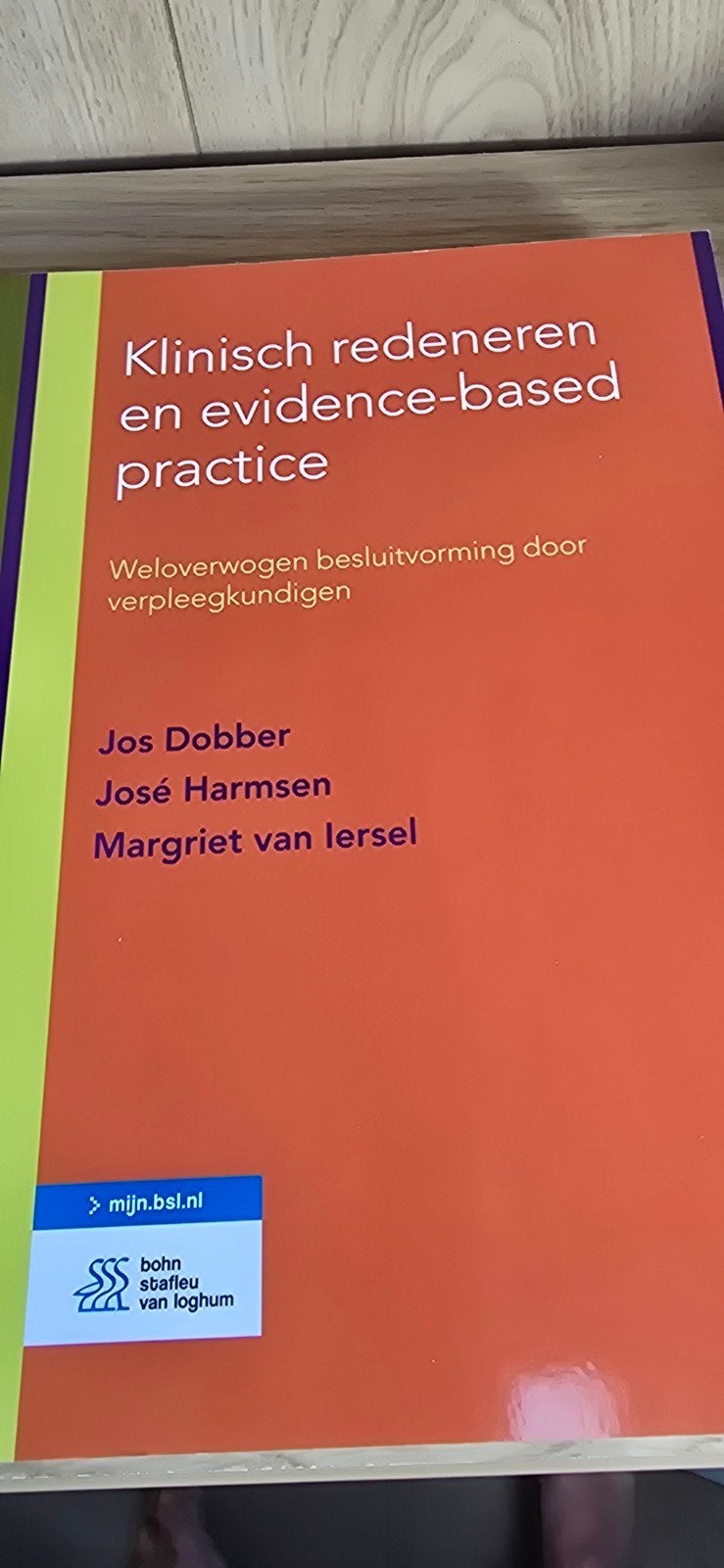 Klinisch redeneren en evidence-based practice, Zo goed als nieuw, Gamma, Jos Dobber, José Harmsen, Margriet van Iersel, HBO