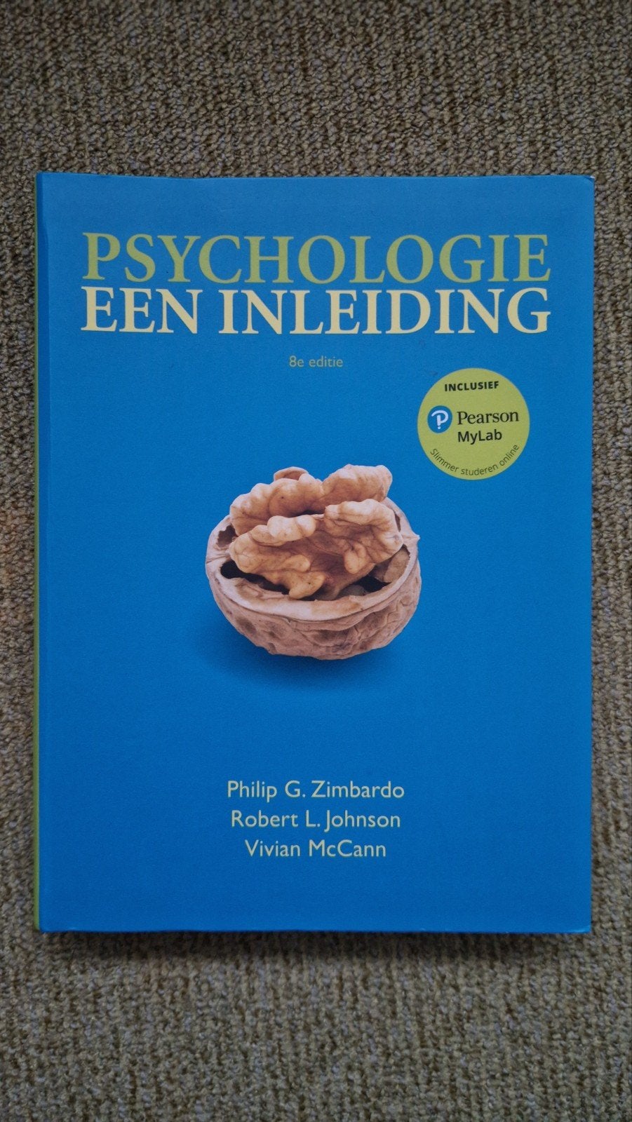 Psychologie een inleiding - 8e editie, Zo goed als nieuw, Gamma, Philip Zimbardo, Robert Johnson, Vivian McCann, HBO