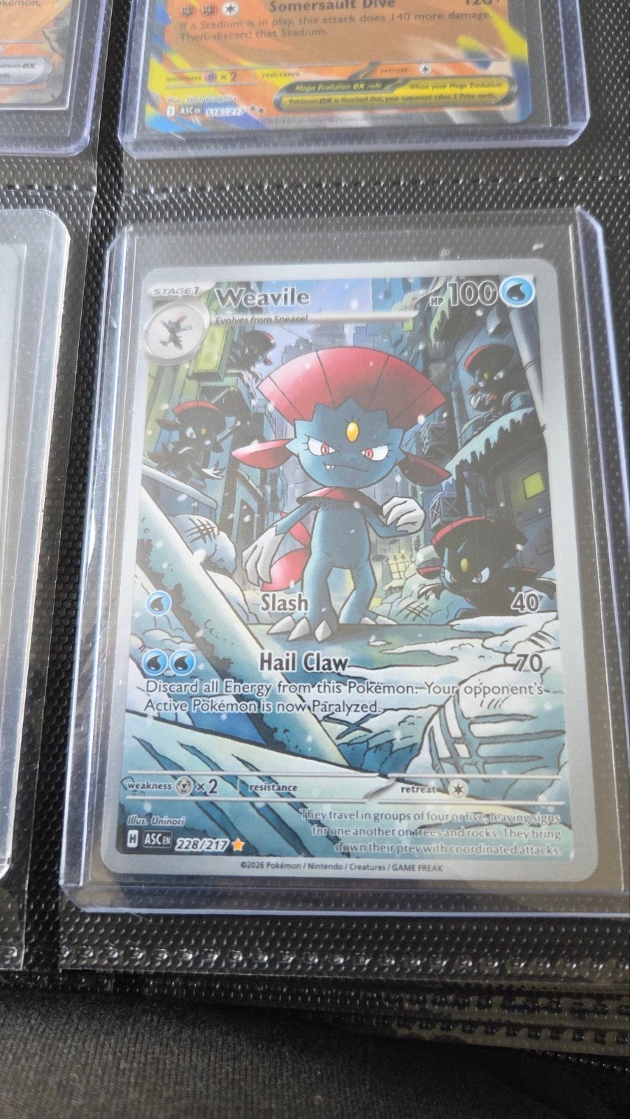 Weavile 228 ascended heroes, Ophalen, Nieuw
