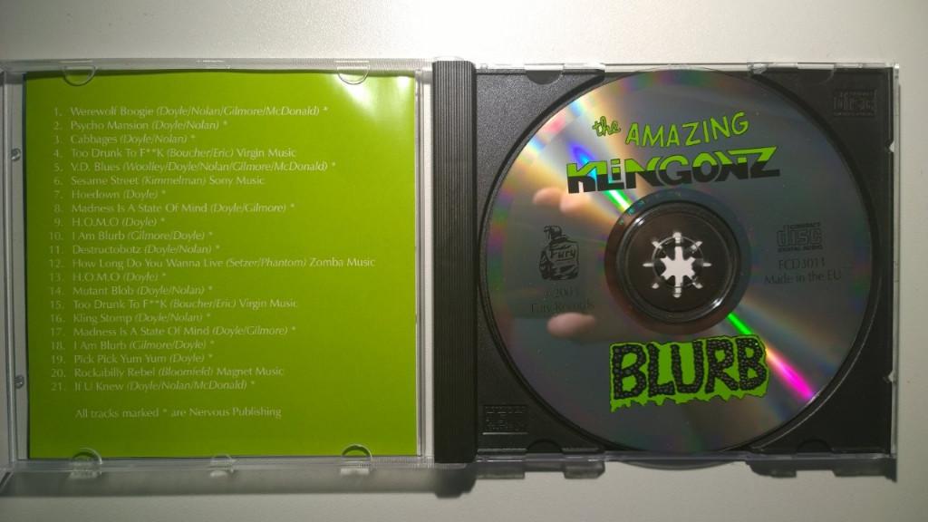Klingonz - Blurb, Ophalen of Verzenden, Zo goed als nieuw, Poprock