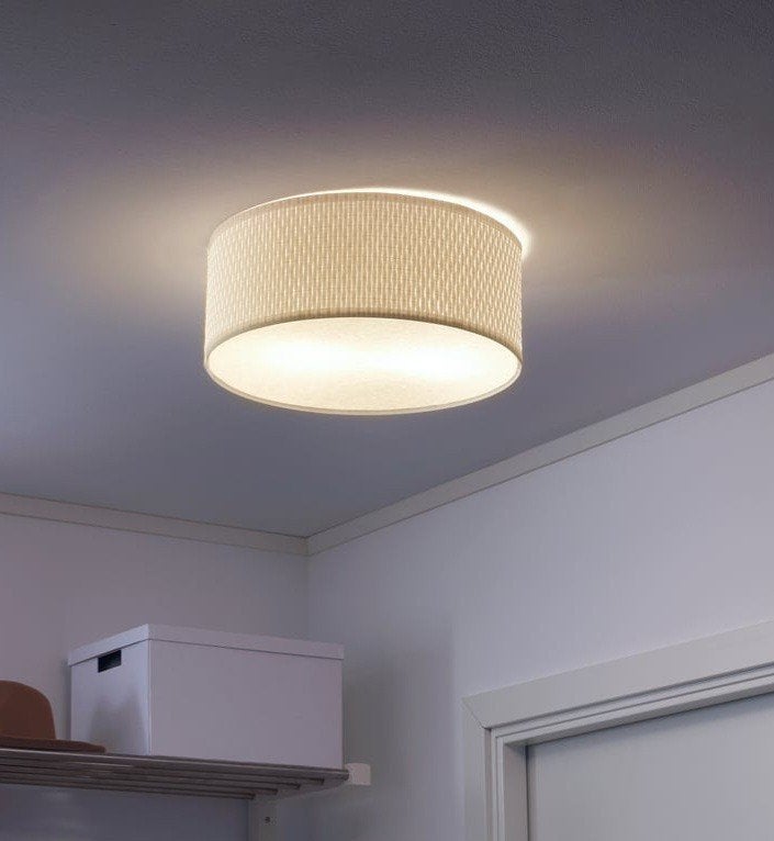 Ikea lamp plafondlamp Aläng wit, Huis en Inrichting, Ophalen, Zo goed als nieuw, Ikea