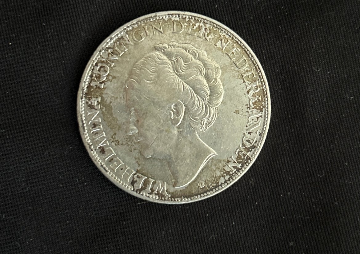 Zilveren 2½ Gulden Koningin Wilhelmina 1931, Postzegels en Munten, Munten | Nederland, Verzenden, Zilver, Koningin Wilhelmina