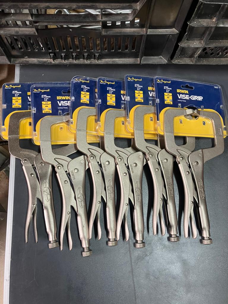 IRWIN Vise-Griptang Vergrendelbare C-klem 275mm (11 inch), Ophalen of Verzenden, Nieuw