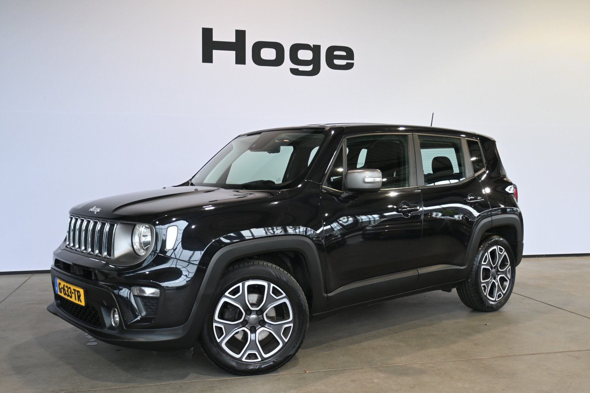 Jeep Renegade 1.3T Limited Automaat Clima Carplay Cruise Con, Auto's, Jeep, Stof, Gebruikt, 4 cilinders, Zwart
