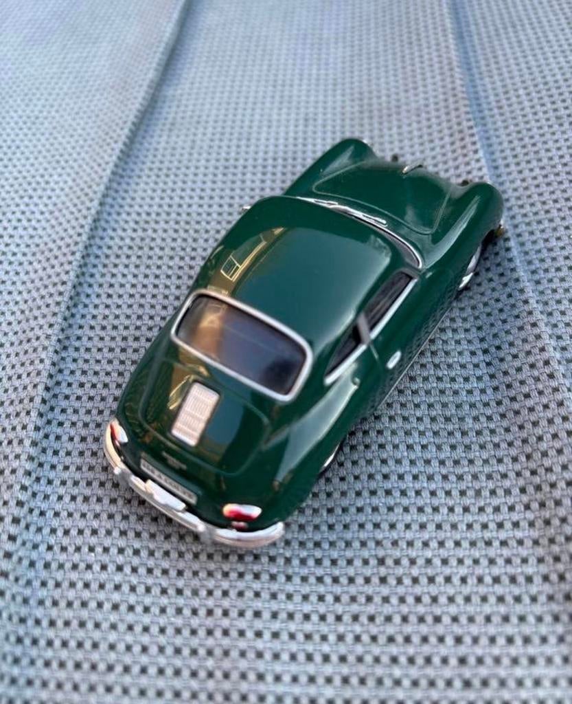 Groene Porsche 356 modelauto - Zo goed als nieuw, Ophalen, Zo goed als nieuw, Auto, Overige merken