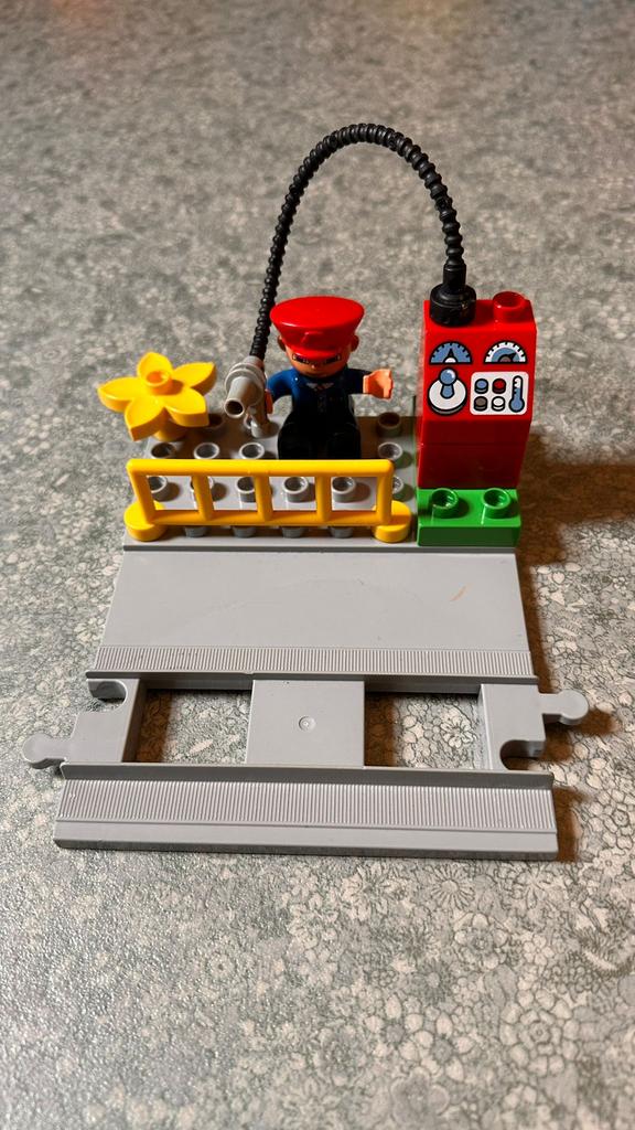 Duplo tankstation, Kinderen en Baby's, Speelgoed | Duplo en Lego, Ophalen, Zo goed als nieuw, Duplo