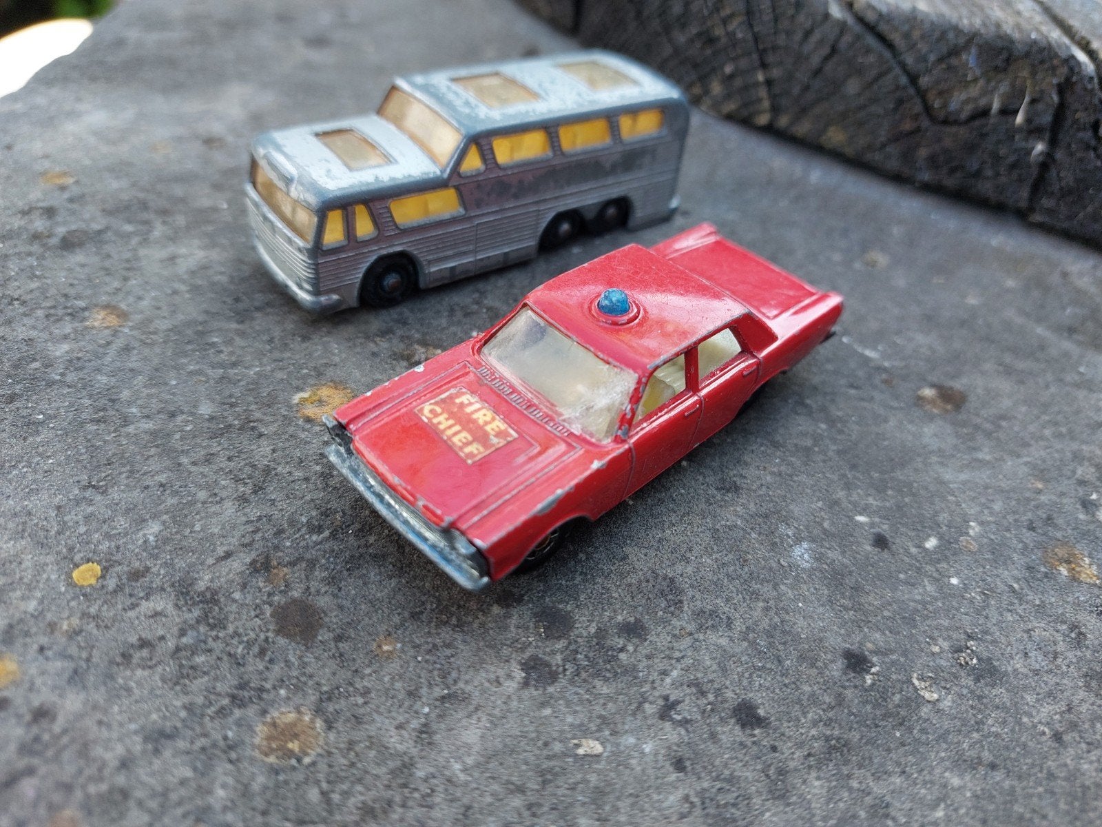 Matchbox Lesney Superfast Ford Galaxie Fire Chief no 59, Ophalen of Verzenden, Gebruikt