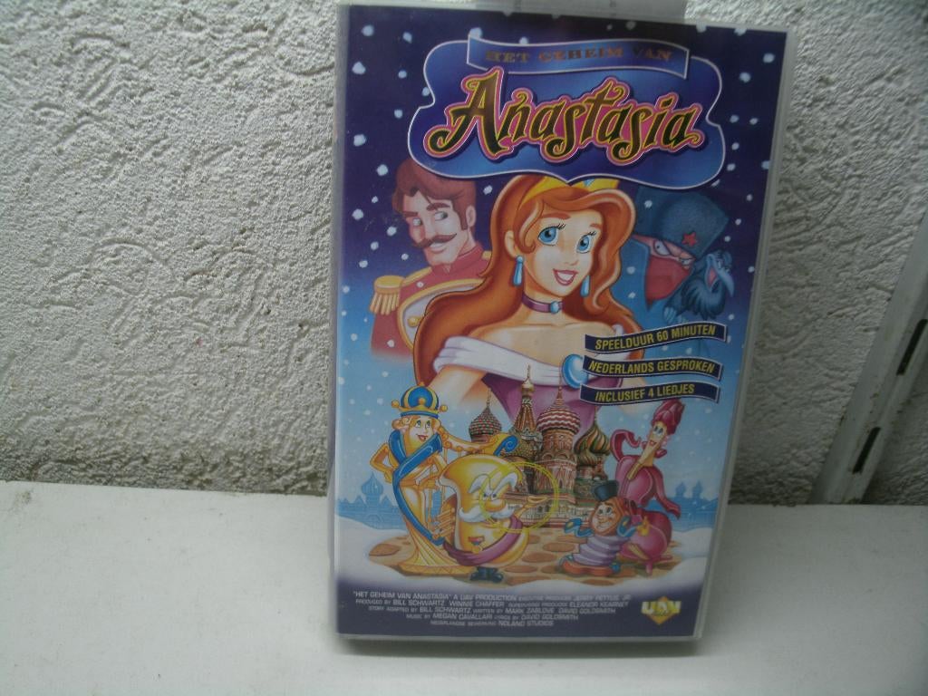 vhs 112a anastasia, Cd's en Dvd's, VHS | Kinderen en Jeugd, Alle leeftijden, Ophalen of Verzenden, Zo goed als nieuw
