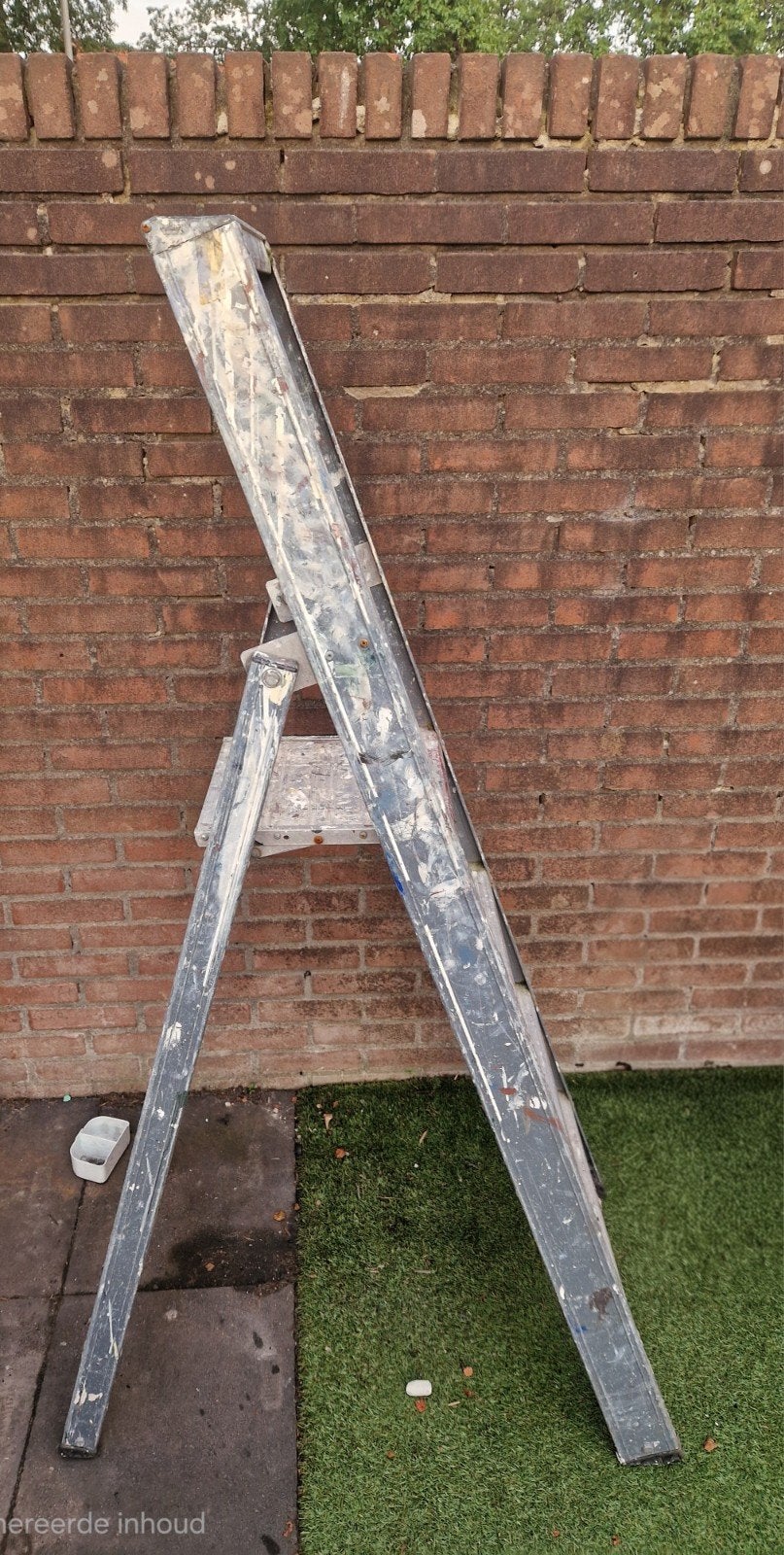 Altrex trap, Doe-het-zelf en Verbouw, Ladders en Trappen, Ophalen of Verzenden, Minder dan 2 meter