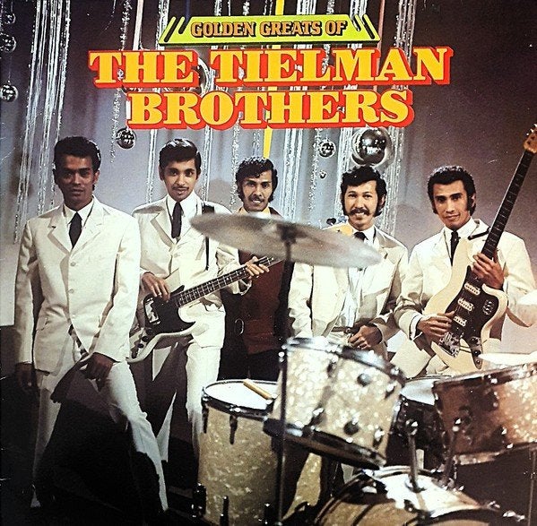 LP - Tielman Brothers ‎– Golden Greats Tielman Brothers, LP, Gebruikt, Ophalen of Verzenden, Poprock