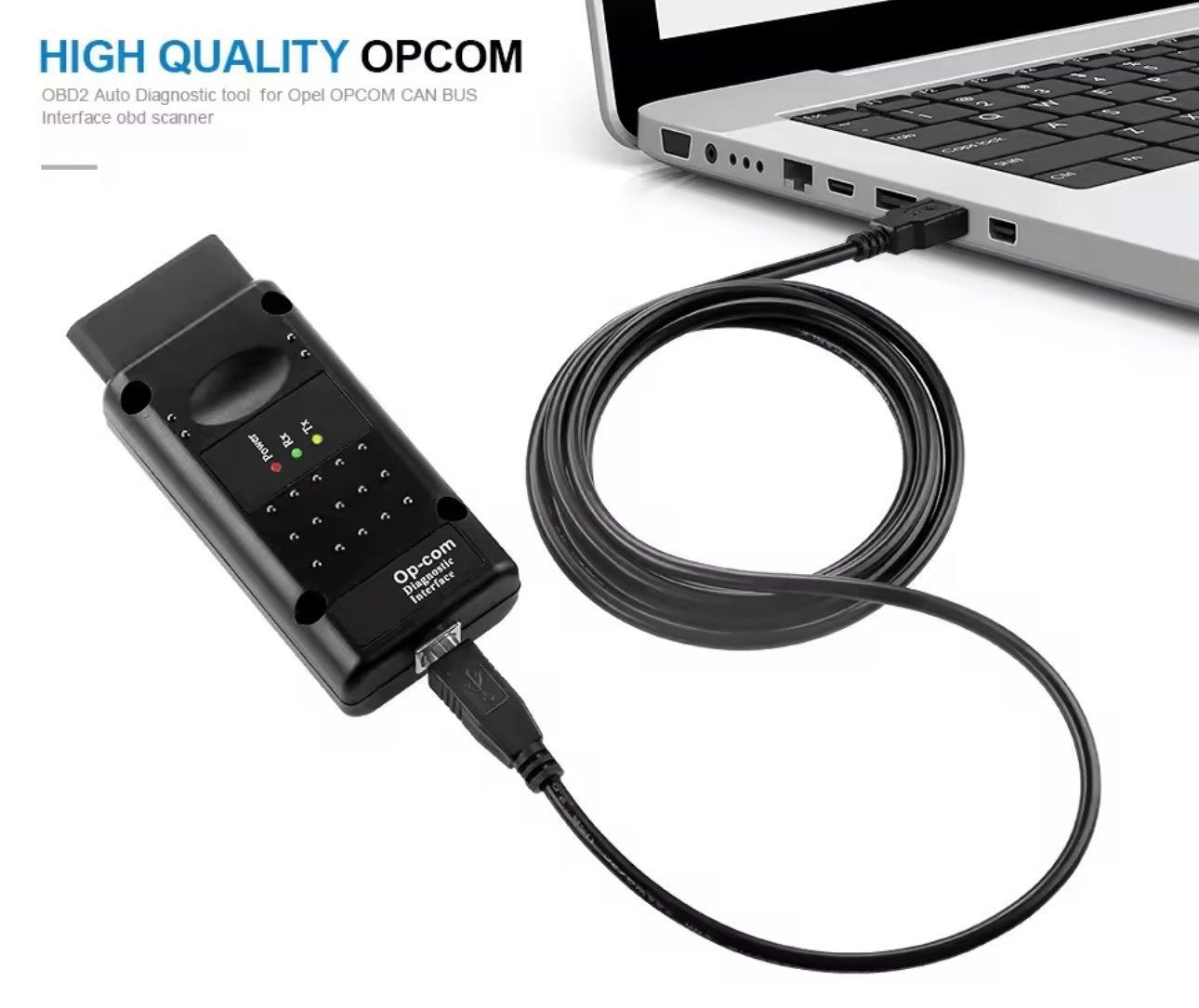 Opcom Opel diagnose & service stekker, Auto diversen, Ophalen of Verzenden