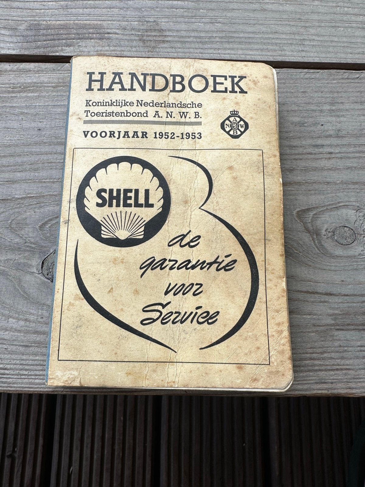 ANWB Handboek 1952-1953, Ophalen of Verzenden, Gelezen, Algemeen