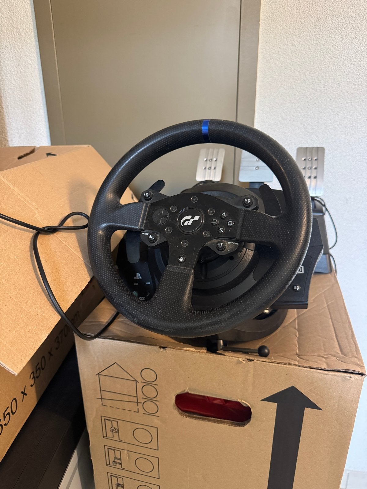 Thrustmaster T300RS racestuur + Playseat racestoel, Ophalen, Overige merken, Gebruikt