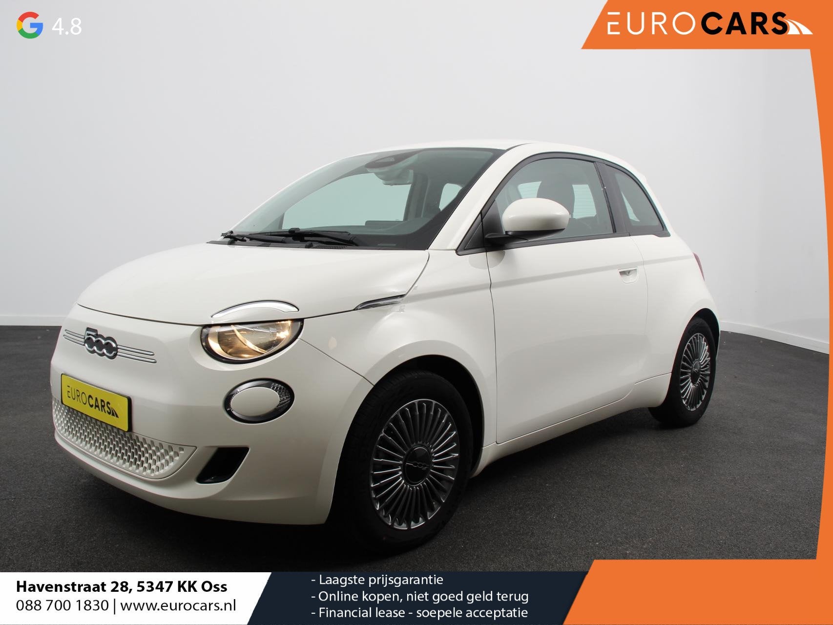 Fiat 500e Icon 42 kWh Automaat Climate control Cruise contro, Stof, 118 pk, Automatische klimaatregeling, 4 stoelen