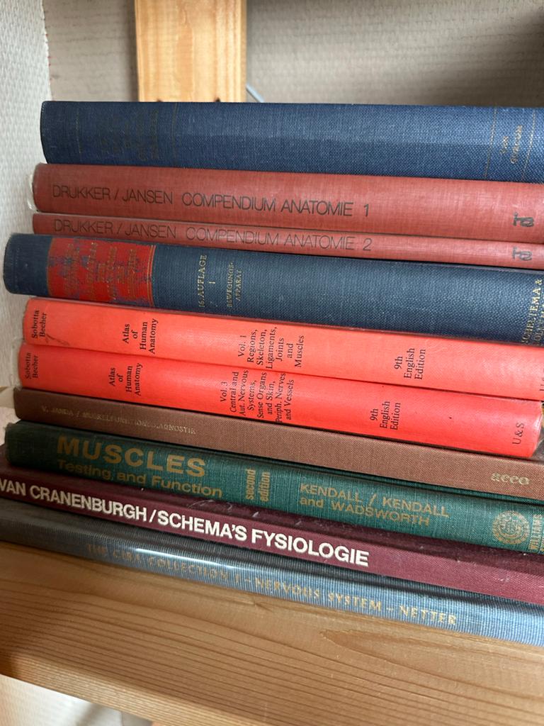 Medische boeken: Anatomie, Fysiologie, Neurologie, Kinesithe, Boeken, Studieboeken en Cursussen, Ophalen, Beta, Zo goed als nieuw