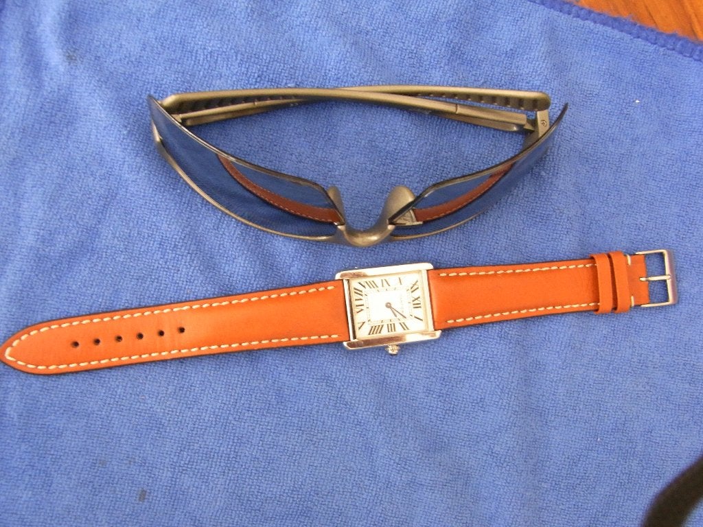 Cartier Tank Solo, Overige merken, Staal, Polshorloge, Ophalen of Verzenden