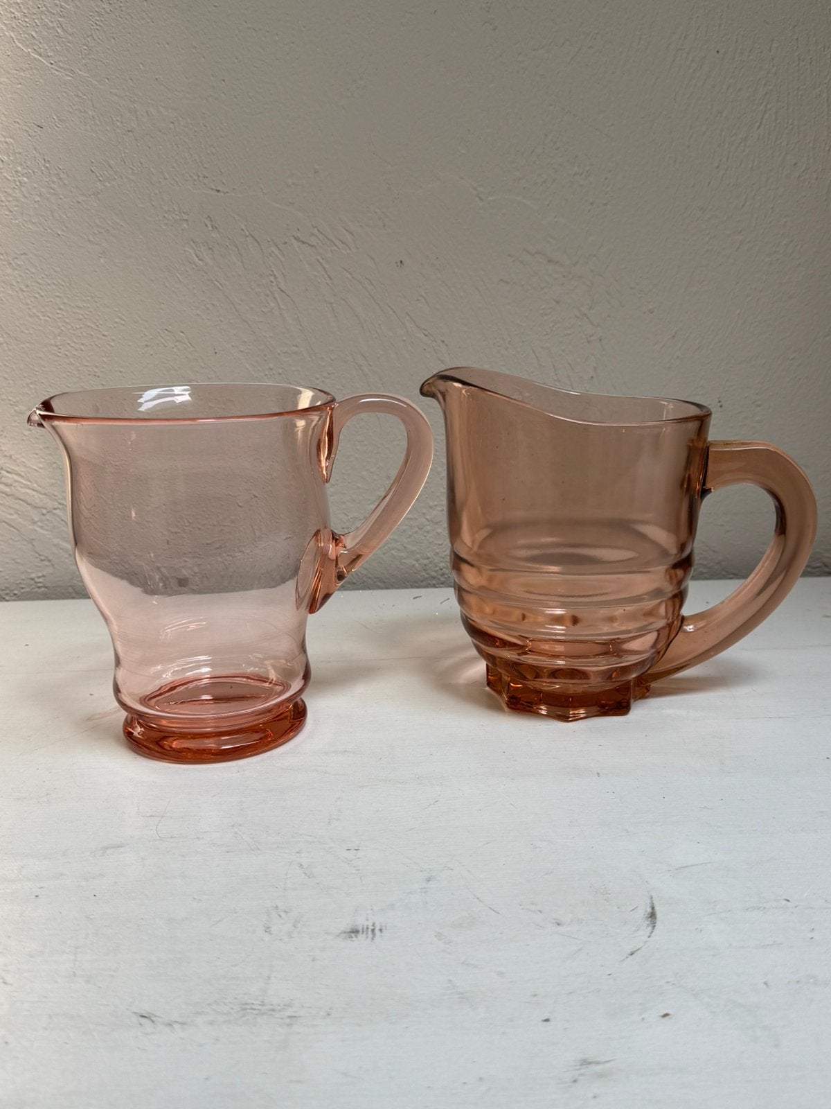 2x Vintage waterkan, kan, pitcher - per stuk, Ophalen of Verzenden