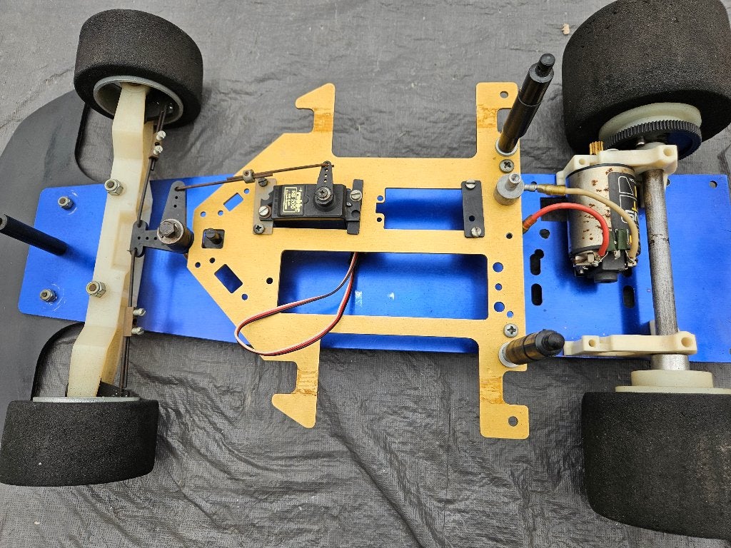 Vintage SG 1/8 ombouw elektro, Elektro, Gebruikt, Ophalen of Verzenden, Onderdeel