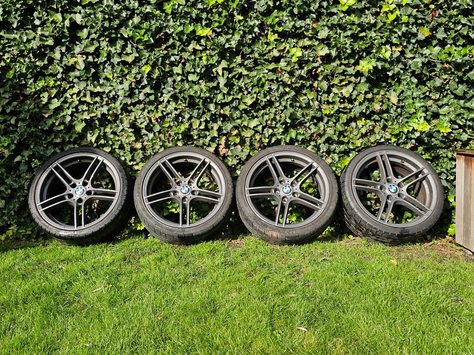 Bmw velgen 5x120 19 inch breedset, Michelin pilot sport, Auto-onderdelen, Banden en Velgen, 235 mm, Zomerbanden, Ophalen
