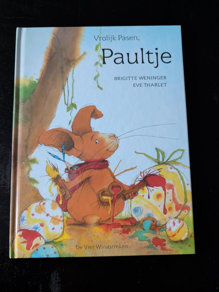 Vrolijk Pasen, Paultje - Prentenboek groot formaat, Boeken, Ophalen of Verzenden, Zo goed als nieuw, Brigitte Weninger, Eve Tharlet