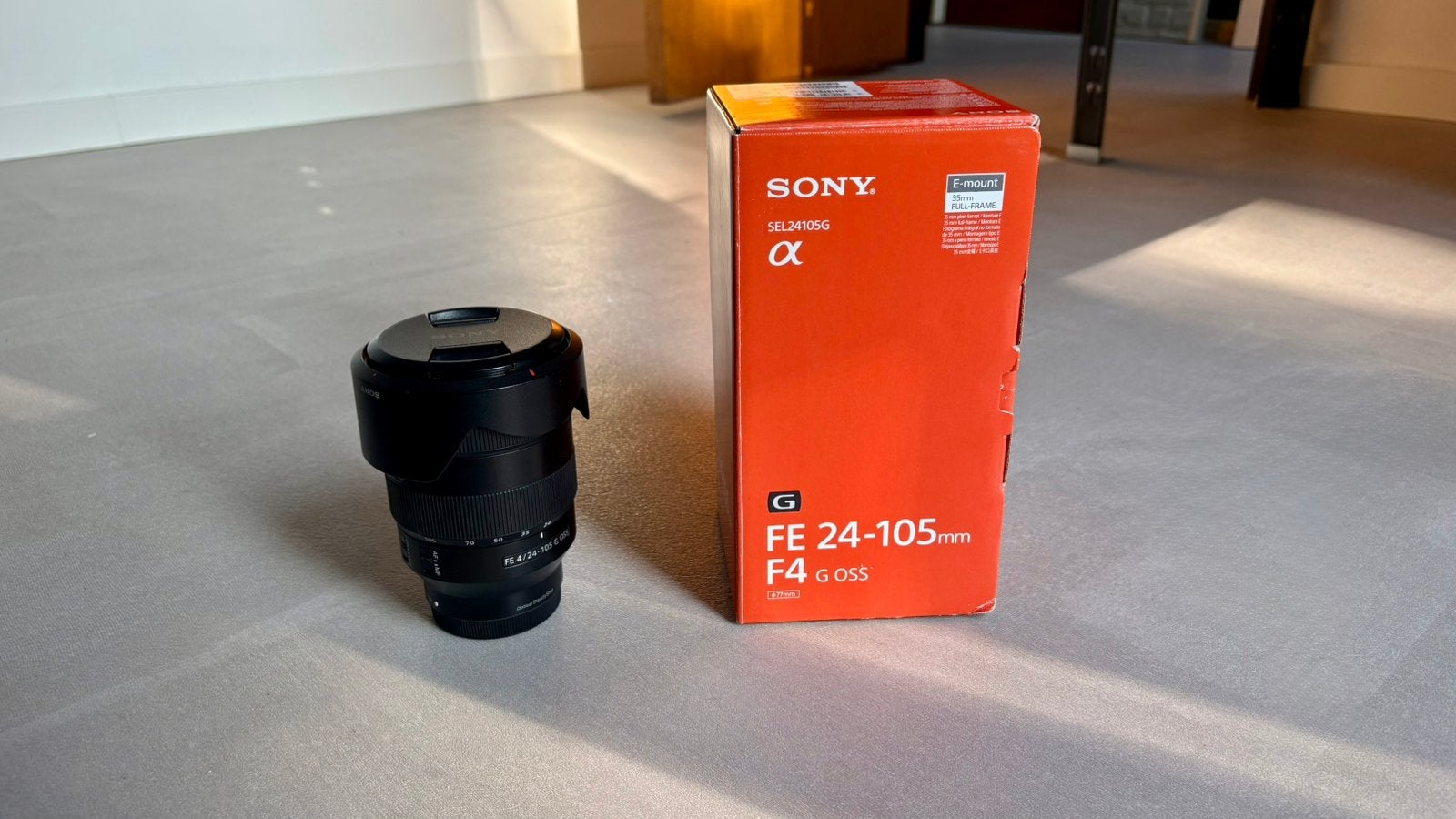 Sony FE 24-105mm f/4 G OSS Lens, Sony E-mount, Sony, Autofocus, Ophalen of Verzenden
