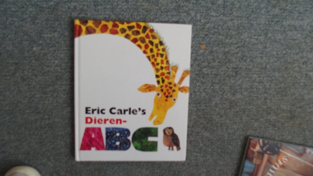 Eric Carle's dieren ABC prentenboek, Ophalen of Verzenden, Zo goed als nieuw, Eric Carle, 3 tot 4 jaar