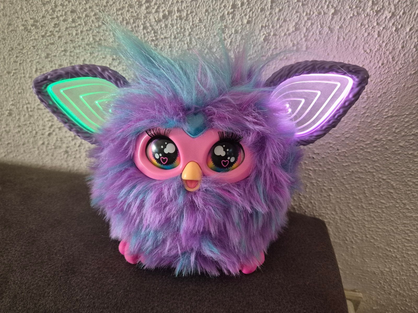 Furby Interactief Knuffel Paars/Blauw met Licht en Geluid, Ophalen, Overige merken, Overige karakters, Overige typen
