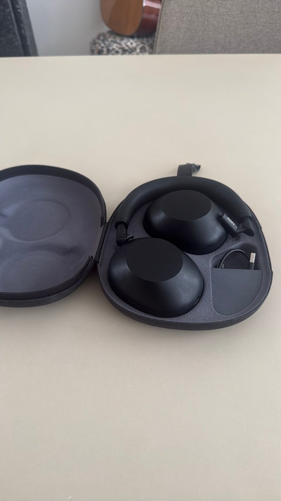 Sony WH-1000XM6 Koptelefoon met Noise Cancelling, Audio, Tv en Foto, Koptelefoons, Ophalen, Bluetooth, Zo goed als nieuw, Zwart