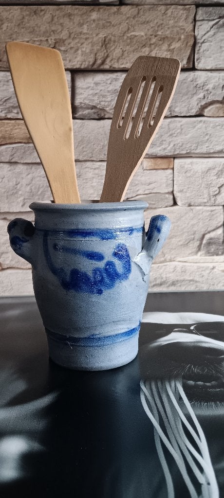antieke keulse pot 12,5 cm. hoog, Ophalen of Verzenden
