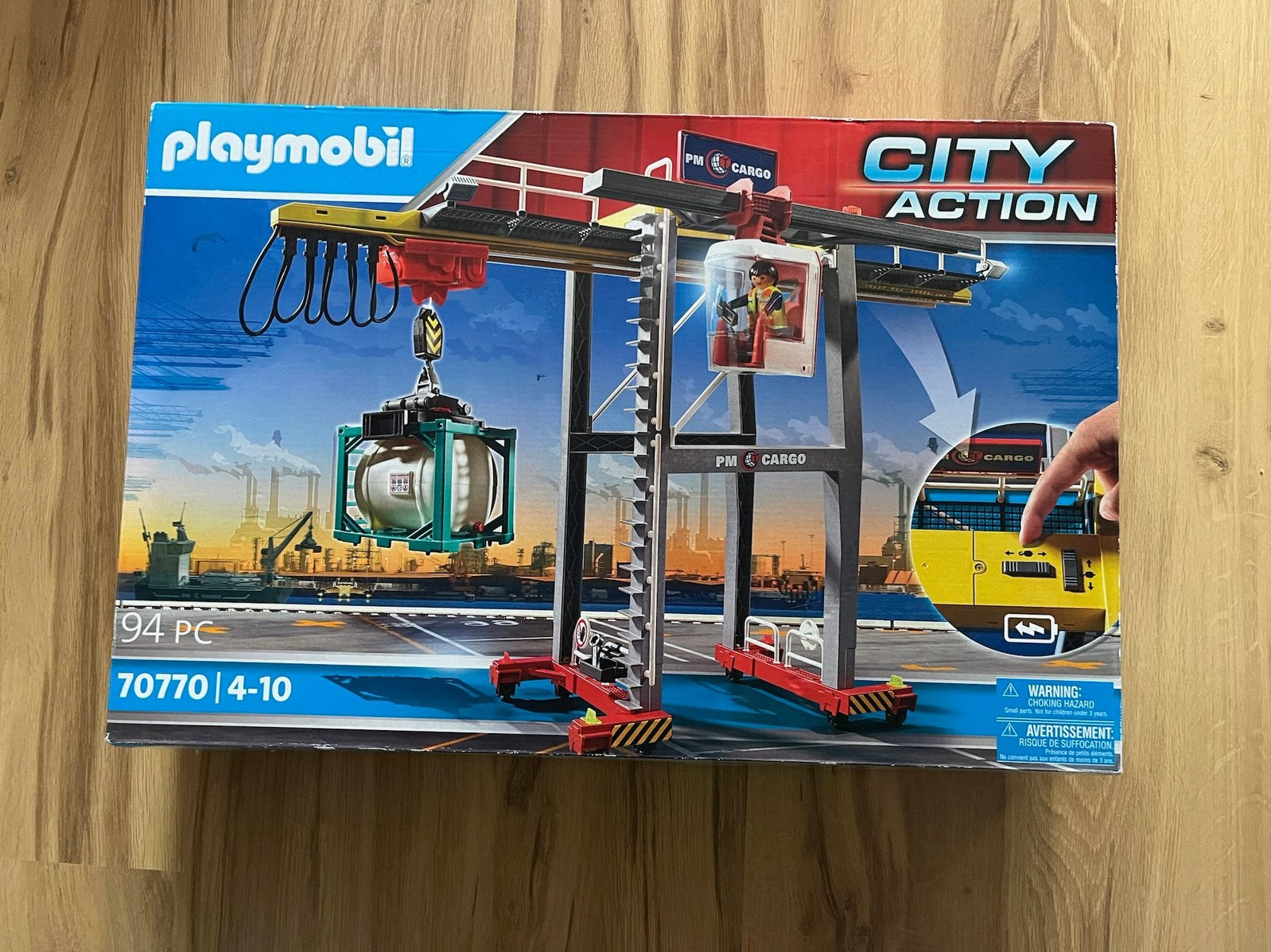 Playmobile 70770 hijskraan, Ophalen of Verzenden, Zo goed als nieuw