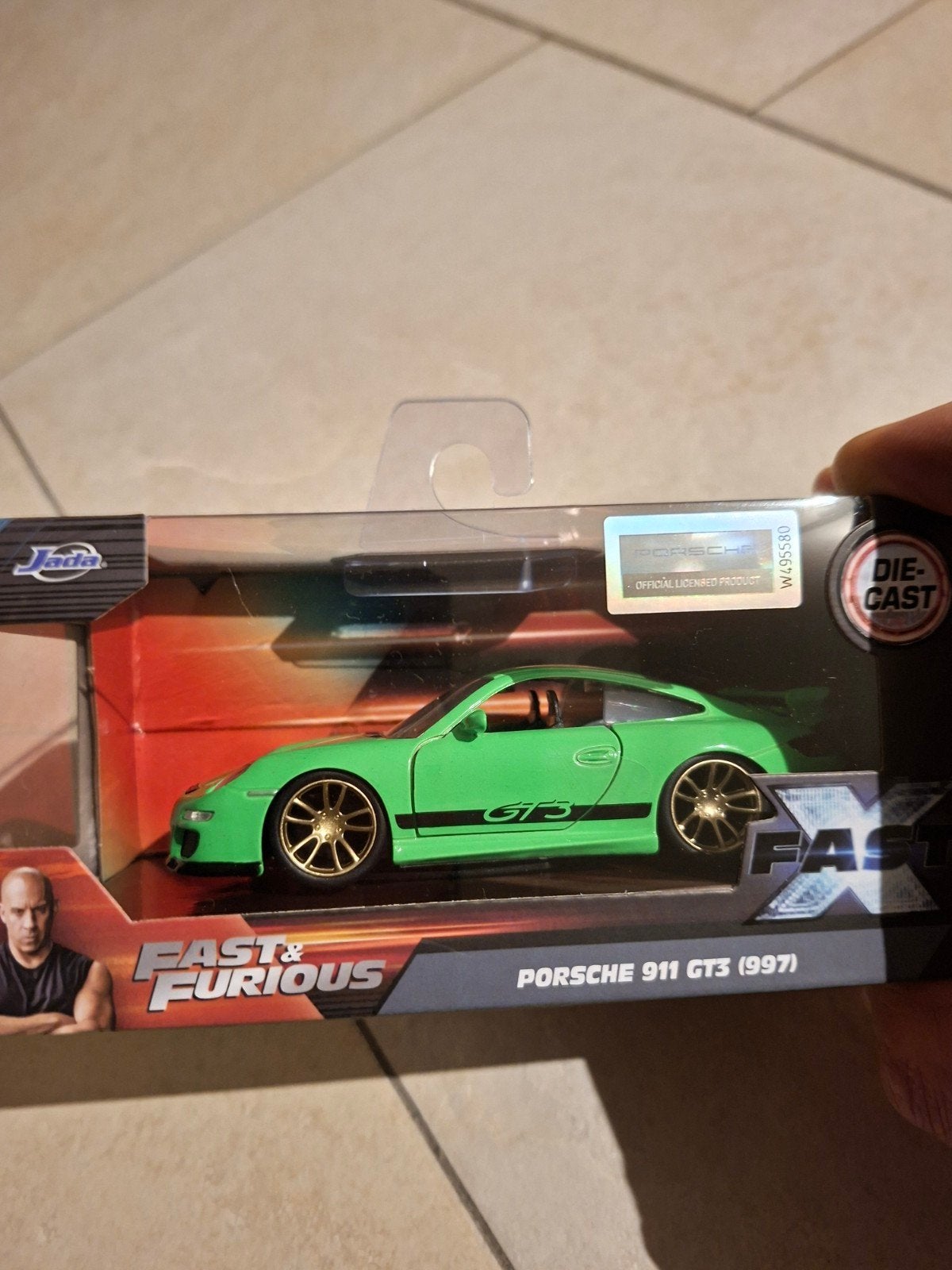Jada Fast & Furious Porsche 911 GT3 (997) Die-Cast, Ophalen of Verzenden, Nieuw, Auto, Overige merken