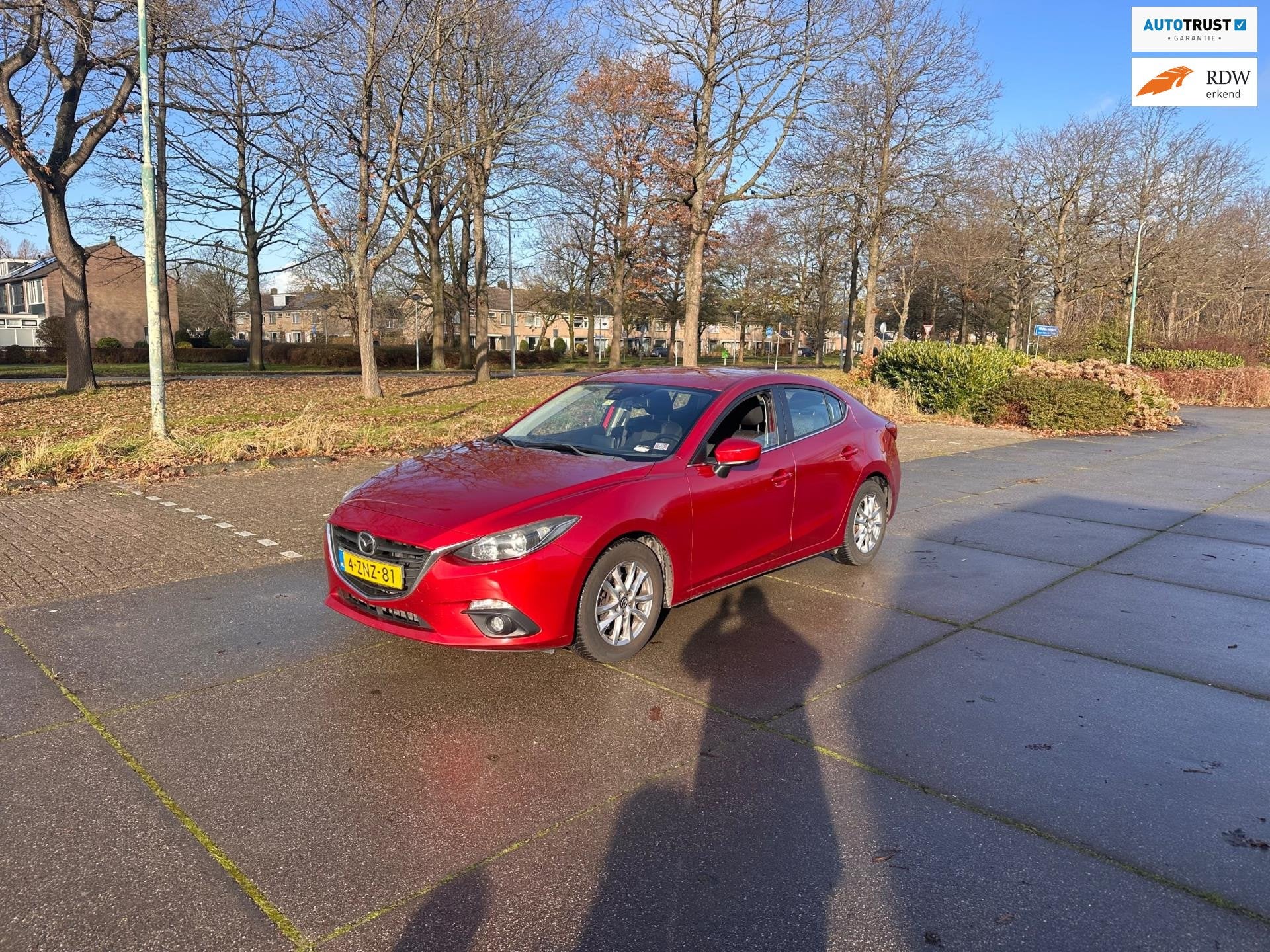 Mazda 3 2.2D Skylease Clima.Navi, Auto's, Voorwielaandrijving, Gebruikt, Euro 6, 4 cilinders