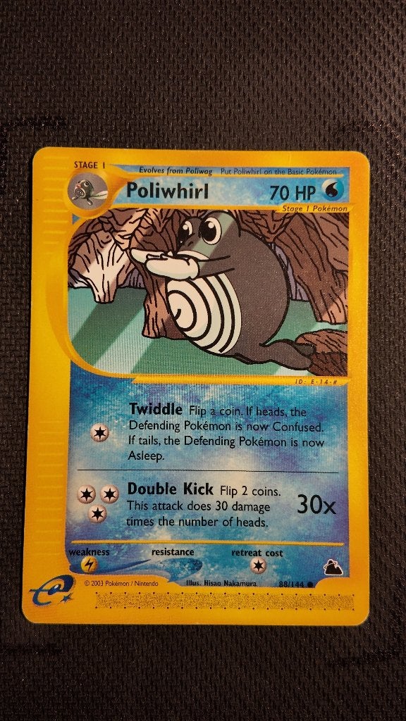 Poliwhirl 88 Skyridge | Pokemon kaart, Ophalen, Zo goed als nieuw, Losse kaart