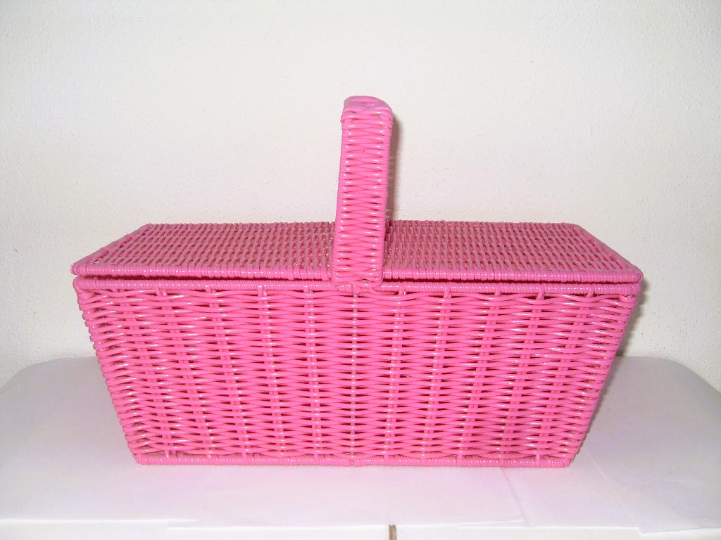 Picknickmand Roze / kinder picknickmandje / kids, Ophalen of Verzenden, Zo goed als nieuw