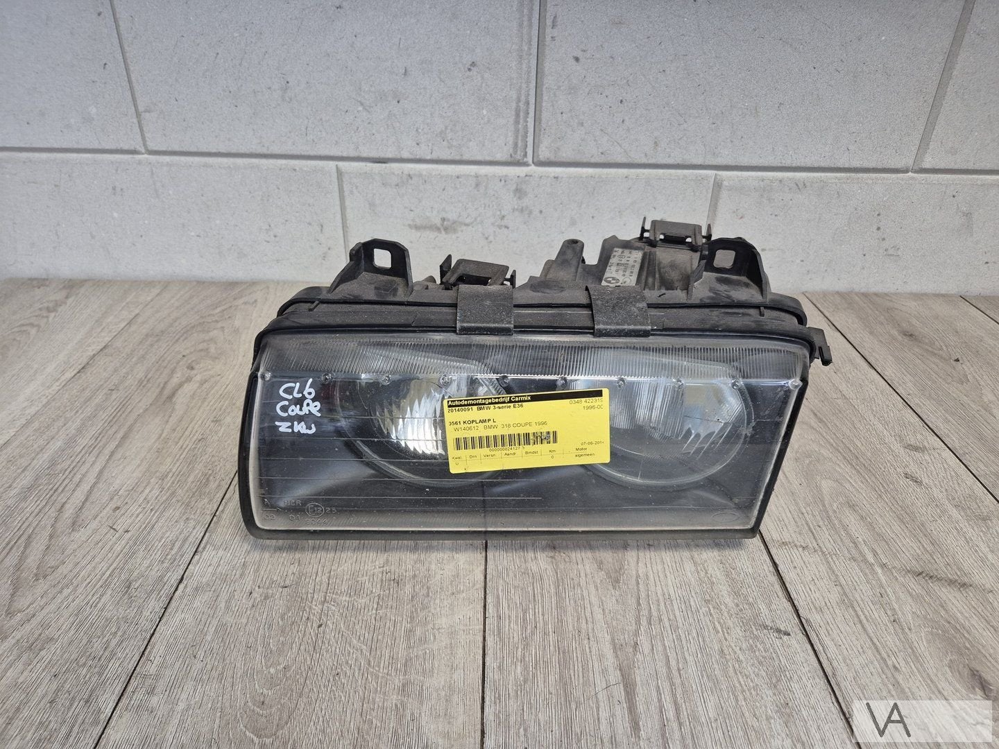 Koplamp links van BMW 3 serie E36 1990 -1998 ZKW 8363499 €70, Gebruikt, -, -, Ophalen of Verzenden