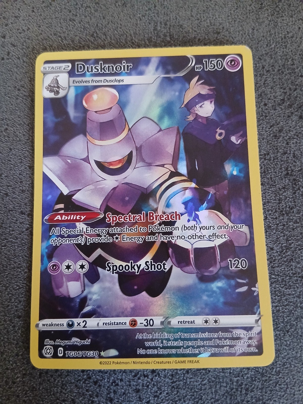 Dusknoir Pokémon kaart., Ophalen, Zo goed als nieuw
