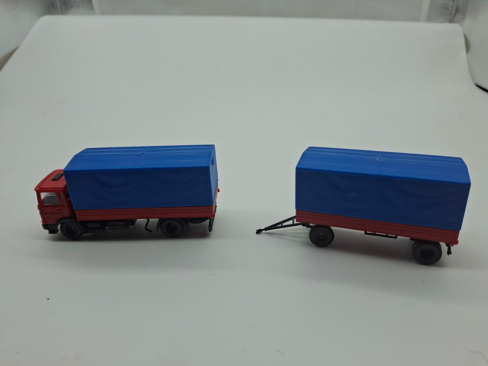 MAN MET AANHANGER 1:87, Ophalen of Verzenden, Bus of Vrachtwagen, Overige merken