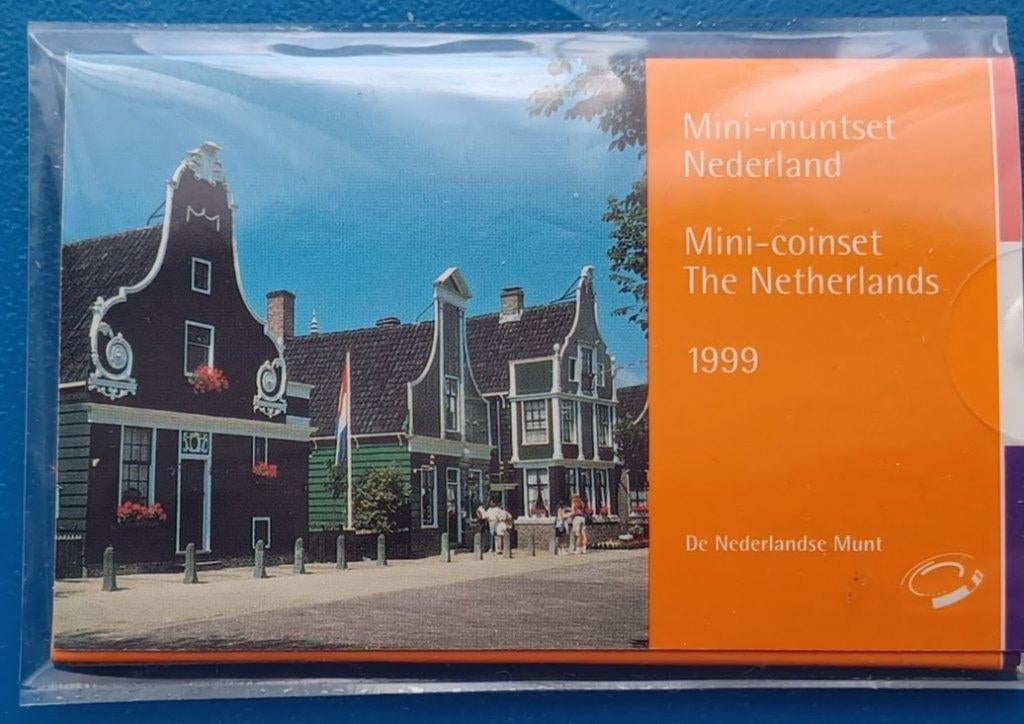 Mini-muntset Nederland 1999 FDC, Postzegels en Munten, Munten | Nederland, Verzenden, Koningin Beatrix, Overige waardes, Setje