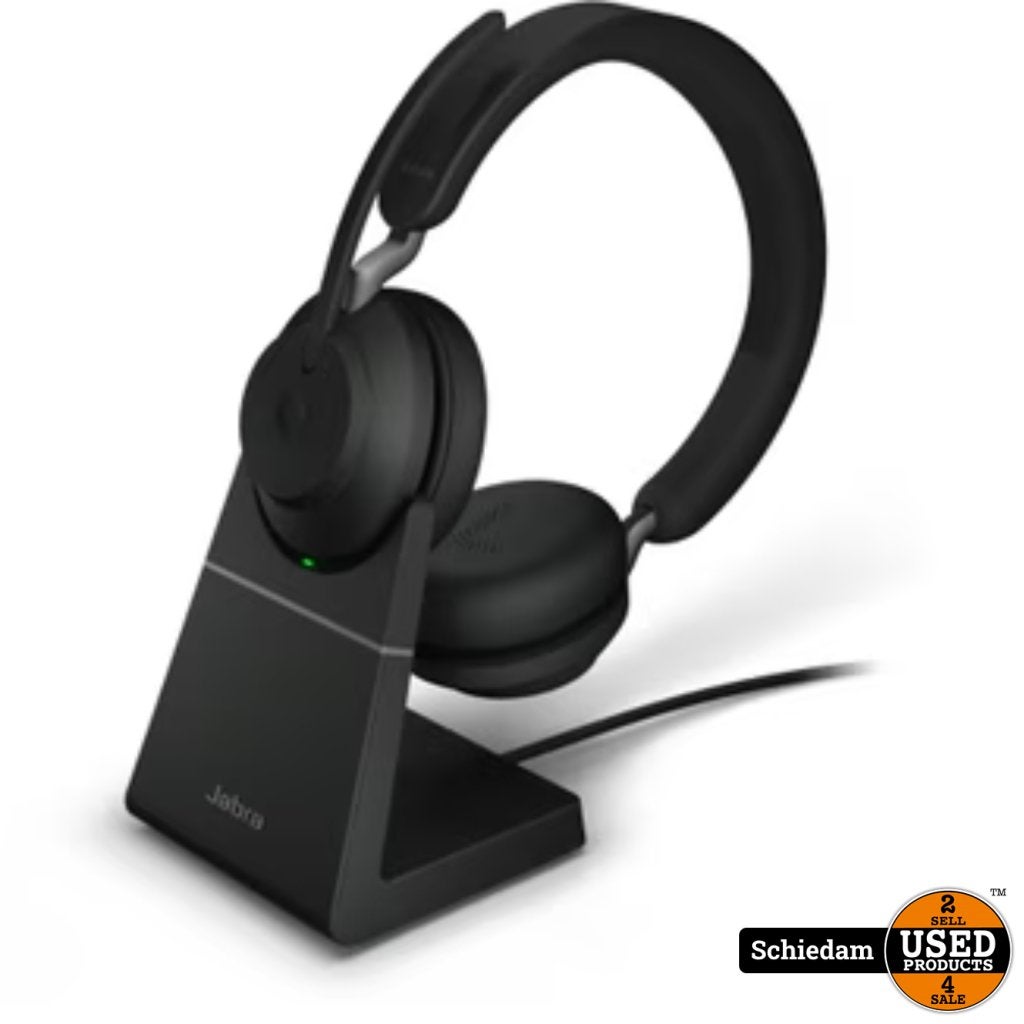 Jabra Evolve2 65 Link390c UC Stereo (Zwart) | NIEUW