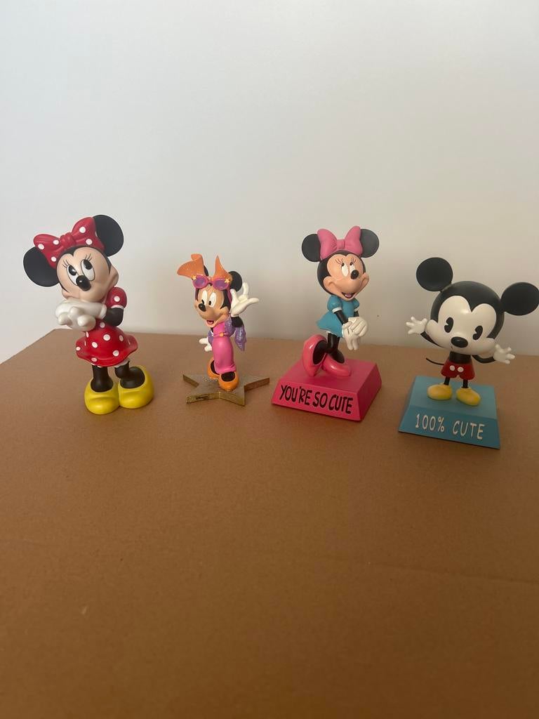 Disney Mickey & Minnie Mouse Beeldjes Set, Verzamelen, Poppetjes en Figuurtjes, Ophalen of Verzenden, Nieuw